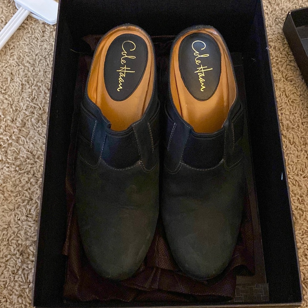 Black Cole Haan clogs